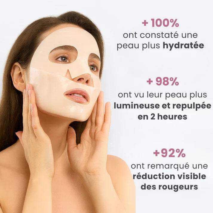 Novesya™ : 4 Masques de Collagène Ultra Rajeunissant