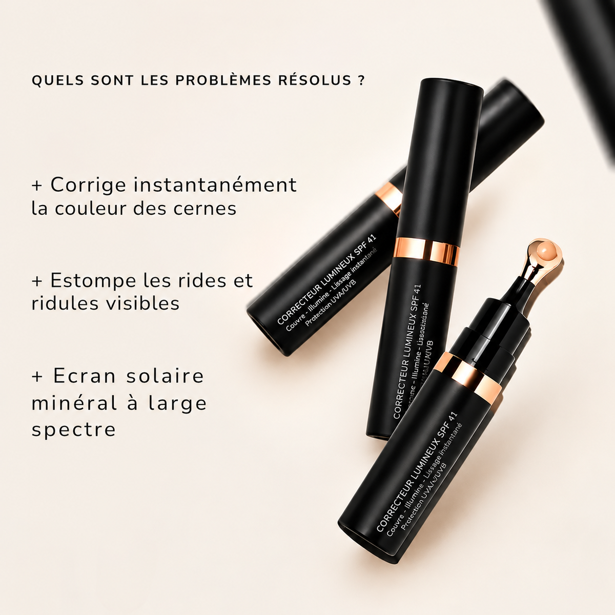 Novesya™ Perfect Complexion: Correcteur de teint lumineux SPF 41